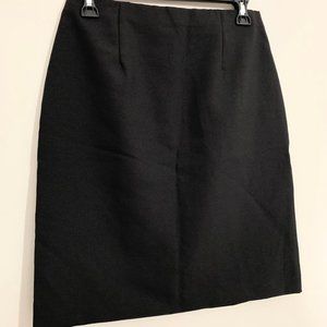 Kathie Lee Collection Women's Pencil Straight Basic SKIRT Black Knee Length 8